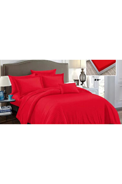 RALEX PUCIOASA Bed Linen Damask Polycotton 6 Pieces with Cover (6DPH14)