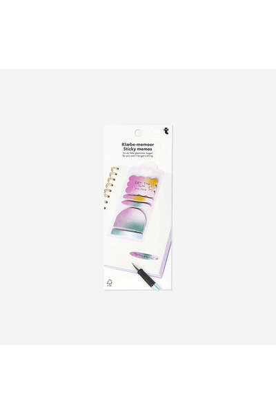 Flying Tiger Copenhagen Renk Geçişli Yapışkan Not Kağıdı