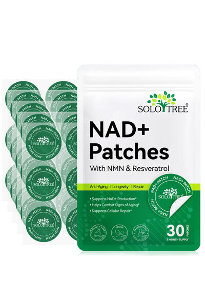 OEM Plasturi transdermici anti-aging cu Ciuperca Leului, NMN și Resveratrol, 30 buc