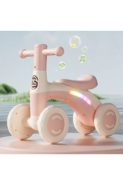 Choice دراجة توازن للأطفال مضادة للانقلاب، وردية اللون، مناسبة للأعمار من 1 إ...