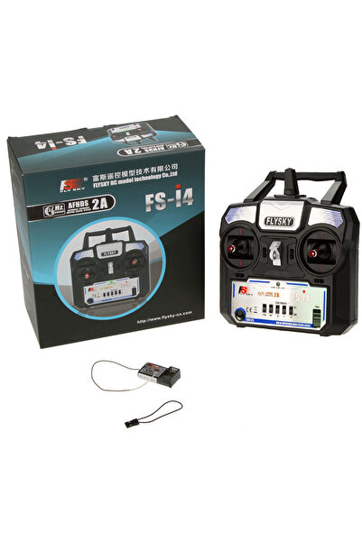 Choice FS-i4 Flysky FS-i4 AFHDS 2A 2.4GHz 4CH Radio System Transmitter for RC Helicopter Glider with FS-A6