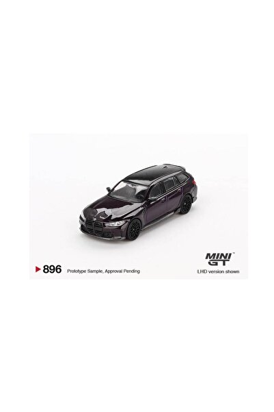 mini gt 896 BMW M3 M Touring Daytona Violet 1/64 Model Araba