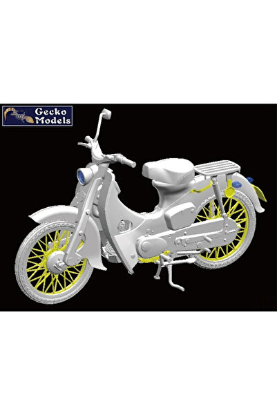 Choice Gecko Plastic Model Retro Vehicle Set Toy Bike 35GM0133 1/35 60~70’s Southern Vietnamese Riding V...