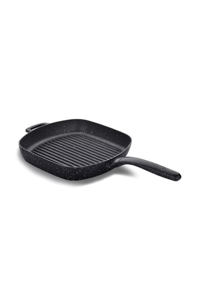 ORIAN Korkmaz Gusto Volcanit Square Grill Pan 28x28cm