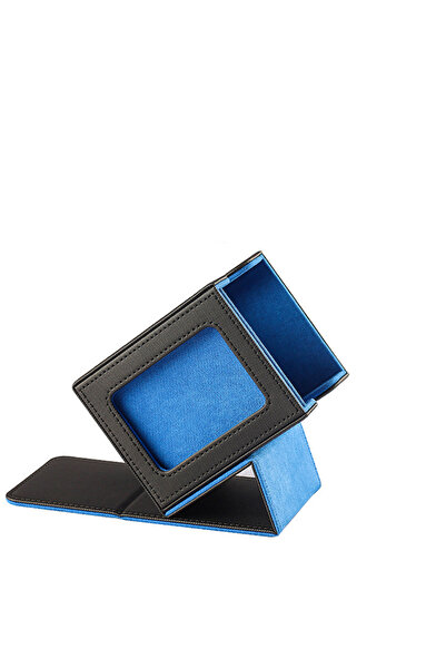 Choice6 black blue Window Collection Box Game Card Organizer Storage Box Card...
