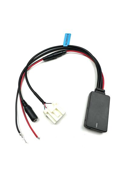 YBA CONTECH Mazda Car Bluetooth Module – Music Streaming and Hands-Free Calls (Plug & Play, 12V, AUX)