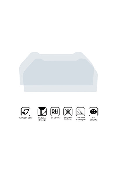 GP KOMPOZİT Yamaha MT-25 2022-2025 Uyumlu Motosiklet Ekran Koruyucu Şeffaf