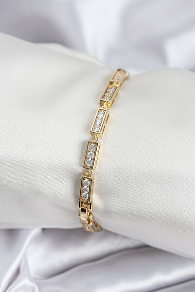 SeyCey.co سوار نسائي من سلسلة VIP النحاسية بلون ذهبي وتصميم مميز