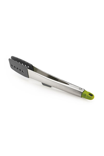 Joseph Joseph Elevate 10162 Hair Clip, 30cm, Stainless Steel, Heat Resistant up to 270C, Grey/Green