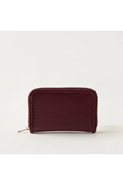 SASHA Textured Zip Around Wallet