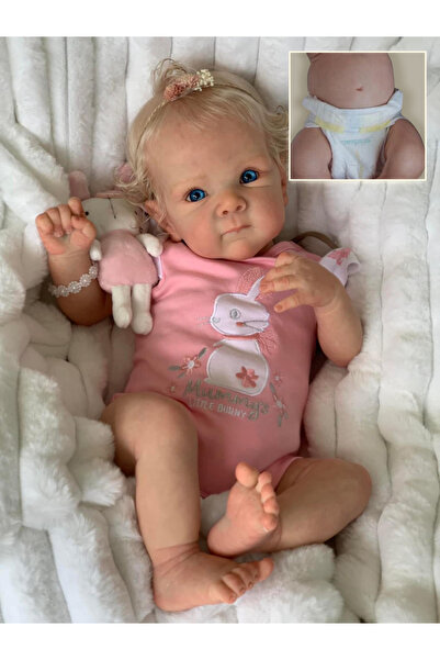 Choice دمية بيتي ريبورن بيبي من إن بي كيه، وردية اللون، مقاس 45 سم، مقاس 18 ب...