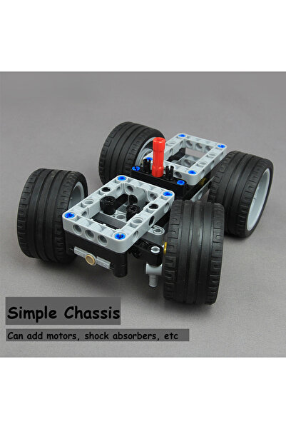 Choice هيكل سيارة MOC الأساسي لدعم تعديل السيارات الرياضية وإعادة تصميم المحركات وامتصاص الصدمات والتوجيه...