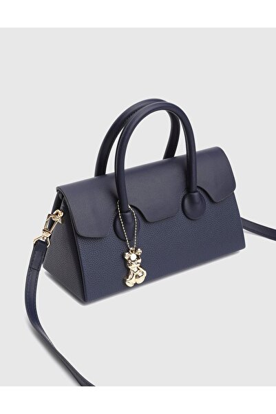 İLVİ Fausta Lacivert Kadın El Çantası