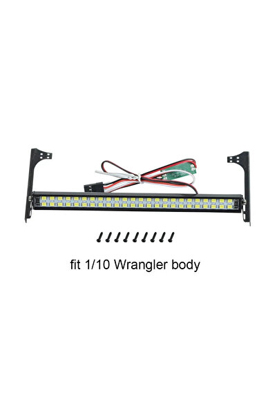 Choice 48 LED 146mm B RC Car Super Bright LED Light Bar Roof Lamp CH3 Control for 1/10 RC Crawler Car Axial
