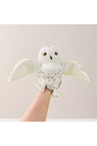 Choice 20cm WHITE Cute Owl Hand Puppet Finger Game Stuffed Plush Animals Toys...