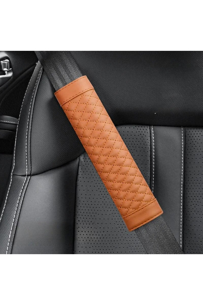 Choice Brown Universal Car Seat Belt Cover Car Stylish Seat Shoulder Strap Pad Cushion Cover Car Accessorie