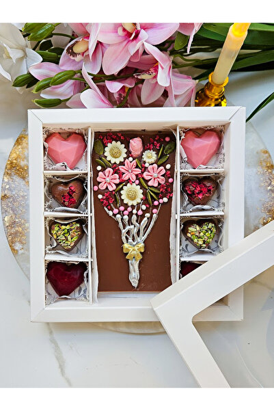 ksana choco Çiçek Buketi Temalı Özel Tasarım, Öğretmenler Günü, Anneler Günü,...