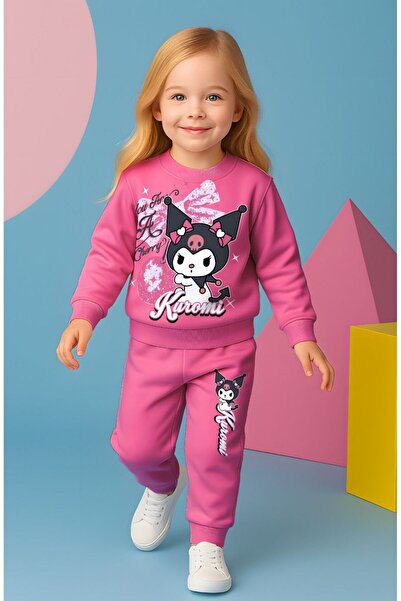 Yağmur Giyim PJK2İ Set de trening pentru fete, 100% bumbac, cu model Kuromi, ...
