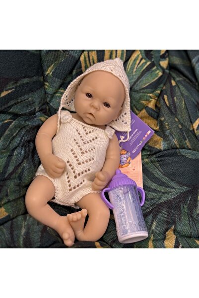 Choice دمى فتاة ريبورن غير مطلية مقاس 13 بوصة، فتاة سيليكون مفتوحة الفم، جسم ...