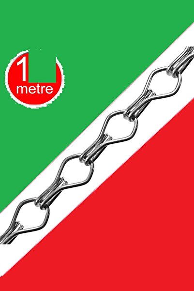 GERMANY Metal Zincir Ayna Avize Floresan Saksı Askı Zinciri 1.2 MM KALINLIK (...