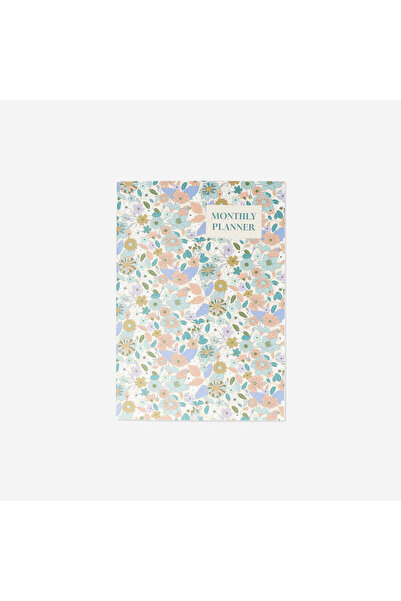 Flying Tiger Copenhagen Pastel Çiçekli 2026 Aylık Planlayıcı