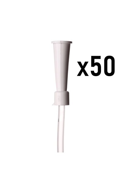 Bıçakçılar Bıçakcılar Vakum Kontrollü Konnekterlü Aspirasyon Kateteri Sondası No: 12 (Beyaz) - 50 Adet