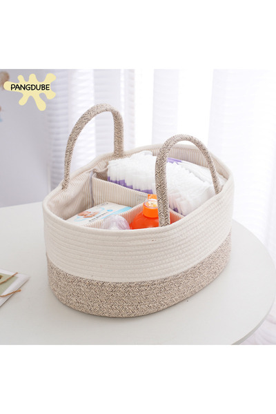 Choice كما هو موضح في الصورة، منظم حفاضات قابل للطي من PANGDUBE - حقيبة تخزين...