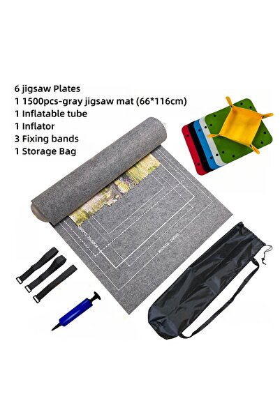 Choice حصيرة ألغاز MaxRenard من 6 ألواح وألواح للصور المقطوعة حتى 1500 و1000 ...