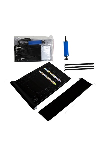 Choice1 مجموعة واحدة من وسادات الألغاز باللون الأسود، بكرة أحجية، حصيرة لباد،...