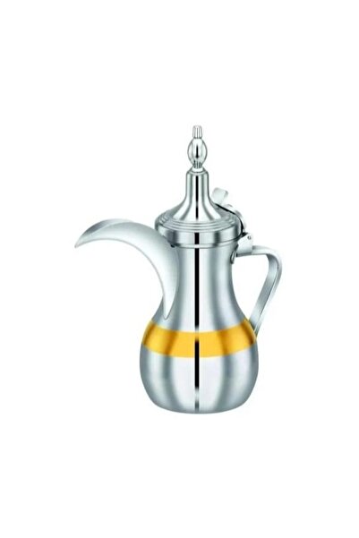 ORIAN 1-liter Indian steel kettle with a golden line