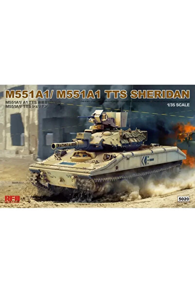 Choice مجموعة نماذج بلاستيكية من طراز Rye Field RM5020 بمقياس 1/35 M551A1/A1 TTS Sheridan Assembly