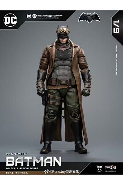 BANDAI Nightmare Batman Original Fondjoy 1/9 Nightmare Desert Batman Figures Knightmare Batman Figure Zack