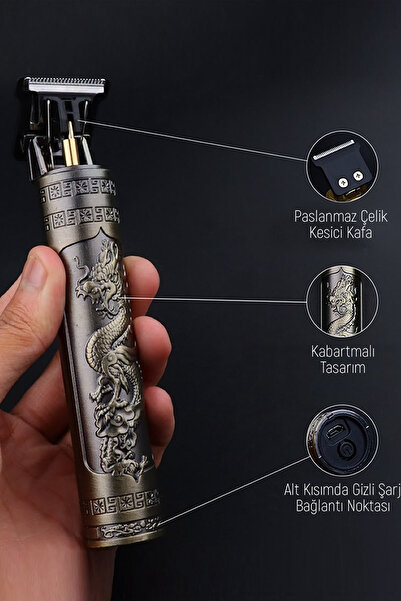 METROPOLAVM Lazer Epilasyon Öncesi Tüm Vücut Tıraş Makinesi Şarjlı Sakal, Ense ve Vücut Bakım Cihazı