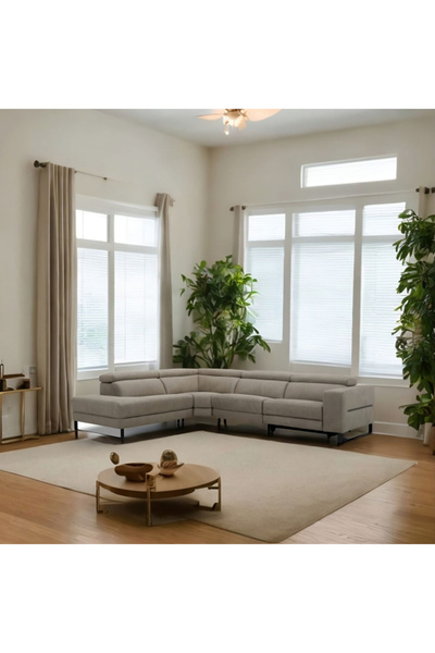 micasa 5-Seater High-Quality Sectional Sofa Set with Lounge and Corner