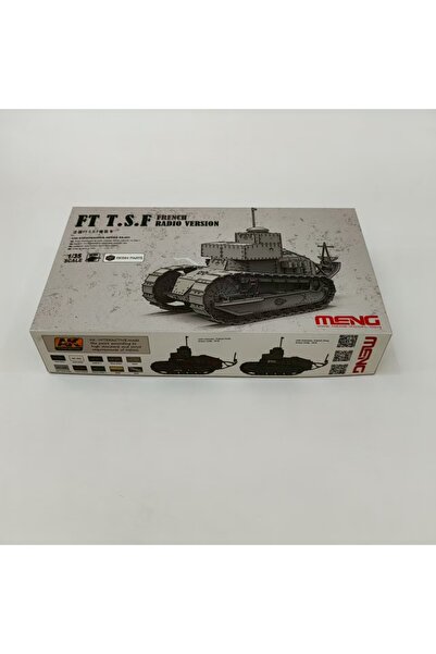 Choice نموذج تجميع عسكري من طراز MENG SS-021 بمقياس 1/35، نسخة راديو فرنسية FT T.S.F (مع أجزاء متضمنة)