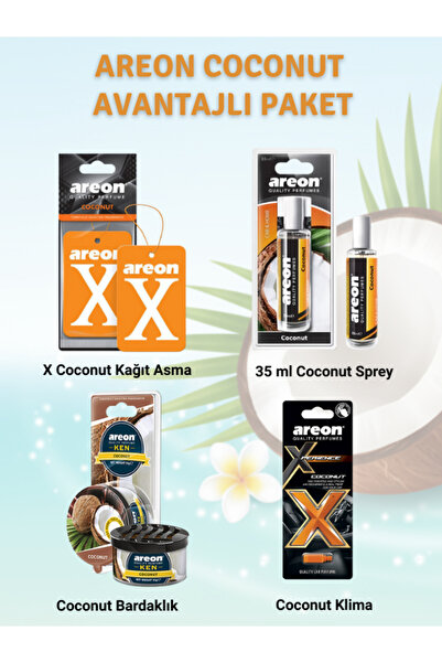 Areon Coconut Avantajlı Paket