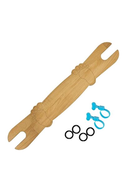 Choice كرسي مرتفع للأطفال باللون الأصفر مع مسند للقدمين ودواسة قابلة للتعديل ...