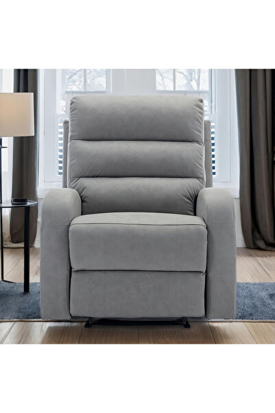 micasa Elegant and Modern Design Manual Recliner Chair with Side Pocket