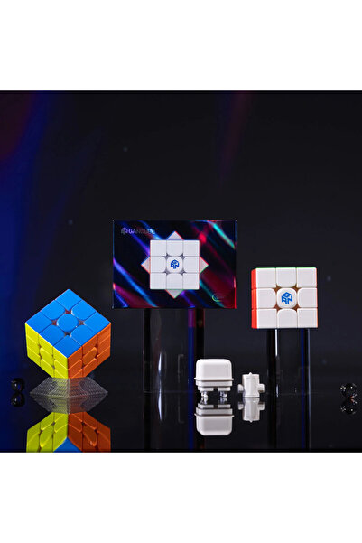 Choice رمادي فاتح 2025 جديد GAN16 Maglev Max UV 3x3 مكعب سحري مغناطيسي Gan 16...