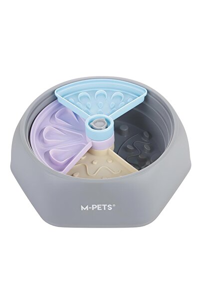 M-PETS Level Up Ayarlanabilir Yavaş Yeme Mama Kabı Small