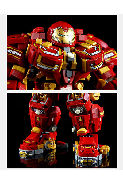 Choice مجموعة مكعبات بناء مارفل سوبر هيروز MOC بدون صندوق، 2000 قطعة من مكعبات الرجل الحديدي، مجموعة زينة ألعاب إبداعية