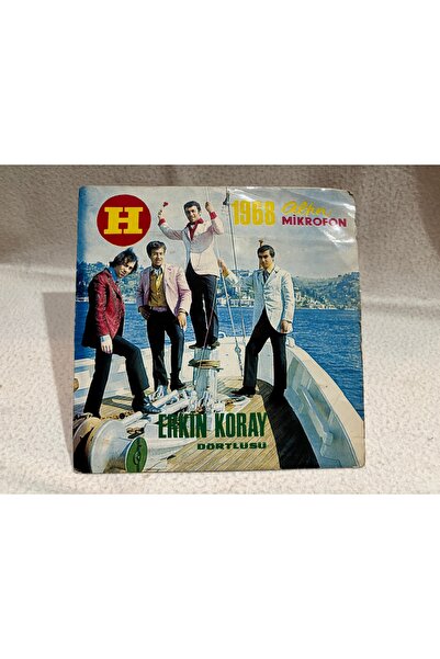 tayfuntufan antika koleksiyon إركين كوراي كوورتيل - ميكروفون ذهبي 1968 - بدون...