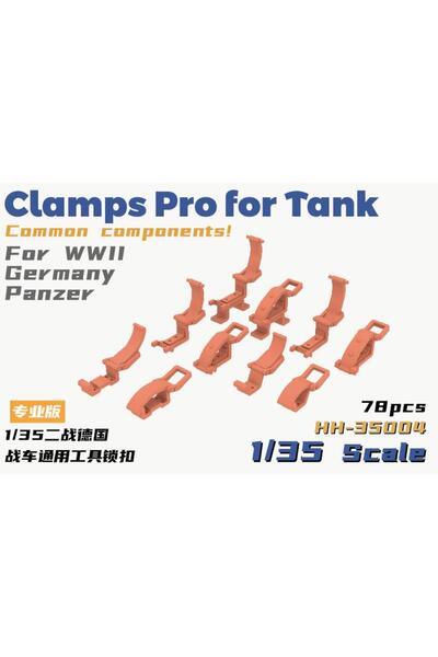 Choice Heavy Hobby HH-35004 1/35 Clamps Pro for Tank Common Components for WWII Germany Panzer