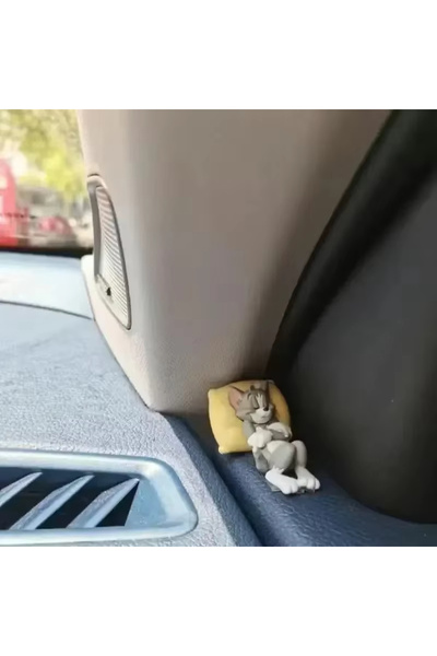 Choice MINISO Tom Tom Jerry Sleeping Car Toys Decoration Anime Figure Pvc Dol...