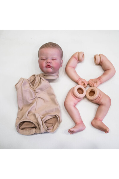 Choice دمية كوينبي بيضاء من مادة NPK بطول 49 سم و19 بوصة، بحجم نهائي مع تفاصي...