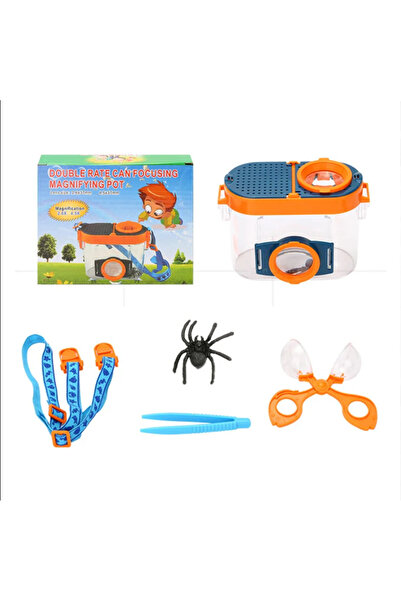 Choice مجموعة كاملة من أدوات عرض الحشرات للأطفال، صندوق حشرات خارجي، مكبر، مجموعة مراقبة، قفص حشرات، علوم الطبيعة