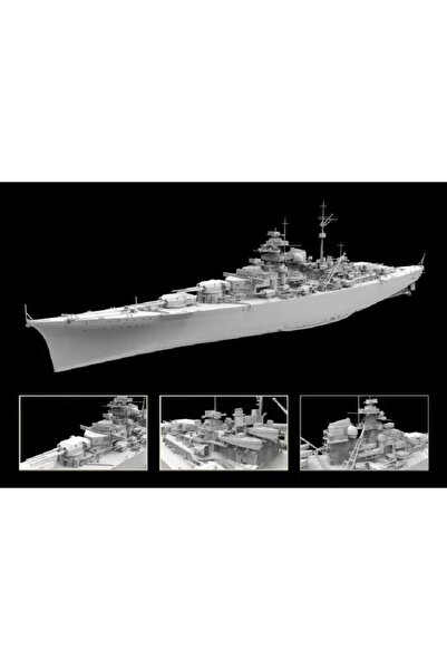Choice Flyhawk Hobby Assembly plastics model kit FH1132S 1/700 Scale German Battleship Bismarck 1941 [D...