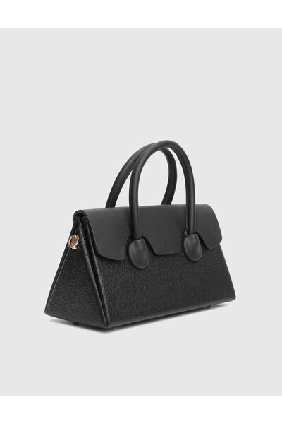 İLVİ Fausta Siyah Kadın El Çantası