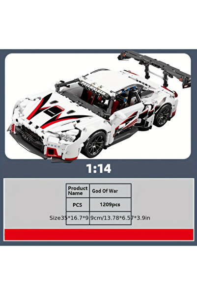 Choice L 1209pcs Famous Racing Car Building Blocks Set 1209 Pcs Model Kit Advanced Sports Car Toy for Adult