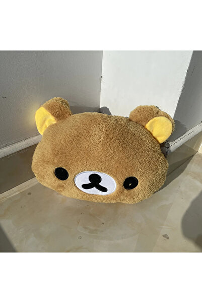 Choice وسادة يد دافئة من القطيفة على شكل دب بني لطيف بطول 30 سم، وسادة ناعمة محشوة على شكل دب كرتوني